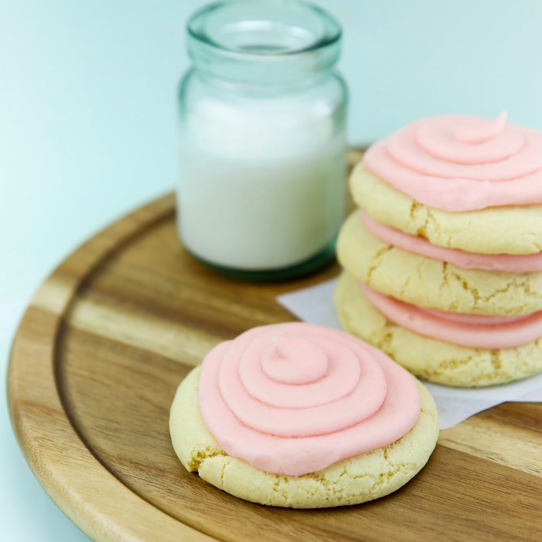 Pink Sugar Cookie