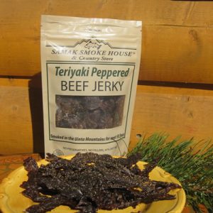 Teryaki Peppered Beef Jerky from Samak Smokehouse