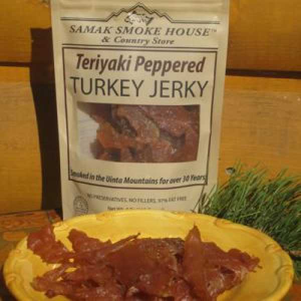Teriyaki Peppered Turkey Jerky