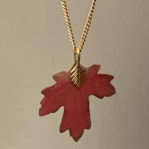 Maple Leaf Necklace from Naturally Forested