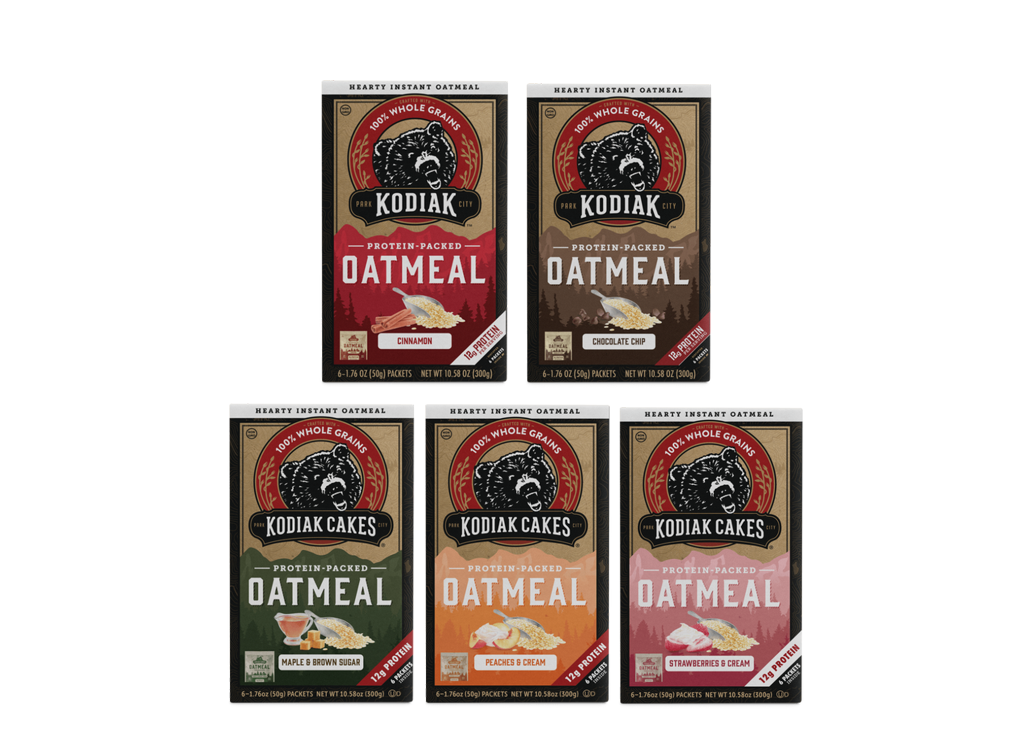 Kodiak Oatmeal Unleashed Multi-Flavor